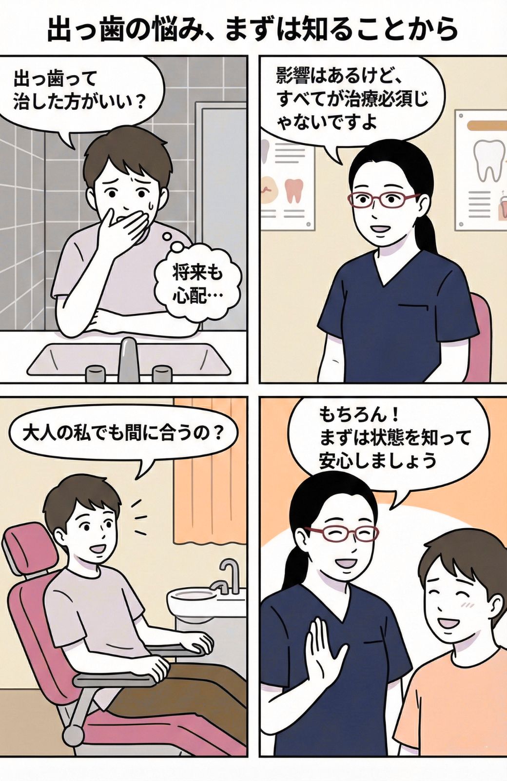 岩国市 矯正 出っ歯