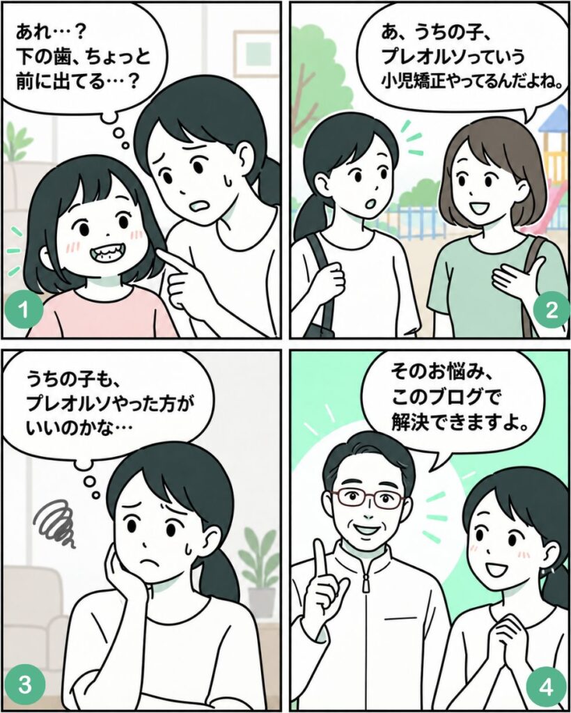 岩国市　小児矯正　プレオルソ